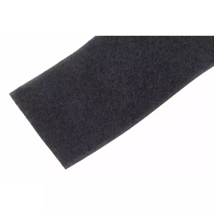 RS PRO Black Hook Loop Tape 50 mm x 1 m