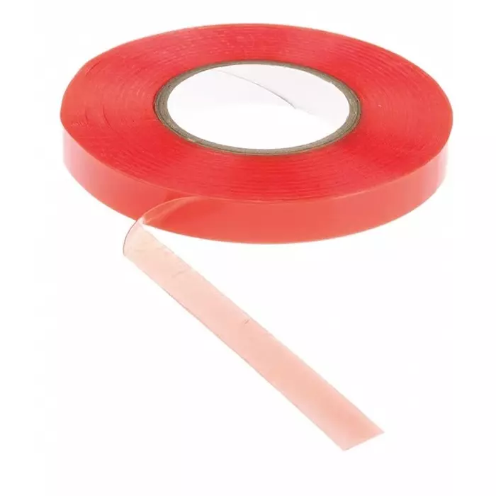 Hi-Bond HB397F Transparent Double Sided Polyester Tape 0.23 mm Thick 15.6 N/cm PET Backing 19x50m, HB397F-19