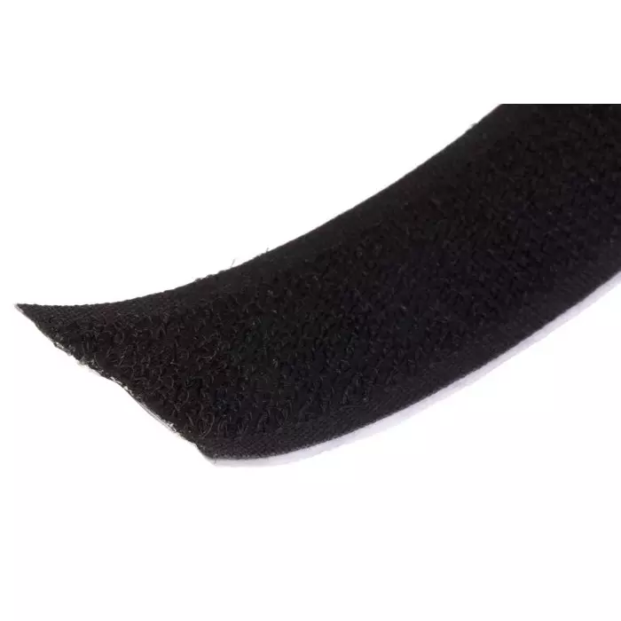 RS PRO Black Hook Tape 20 mm x 5 m, 30420061