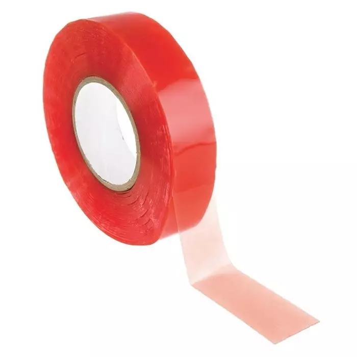 Hi-Bond HB397F Transparent Double Sided Polyester Tape 0.23 mm Thick 15.6 N/cm PET Backing 38x50m, HB397F-38