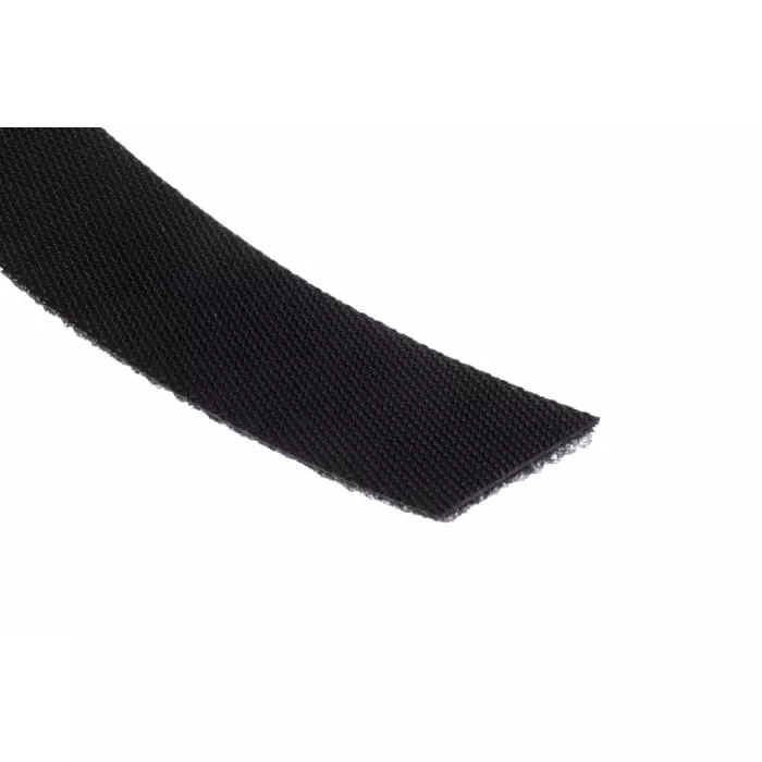 RS PRO Black Hook Loop Tape 20 mm x 10 m, 30419917