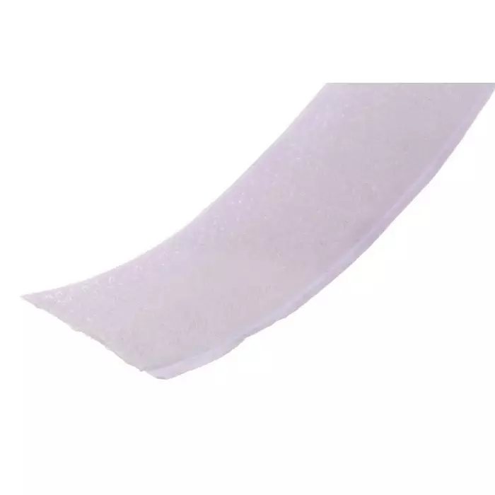 RS PRO White Hook Loop Tape 20 mm x 5 m, 30414667