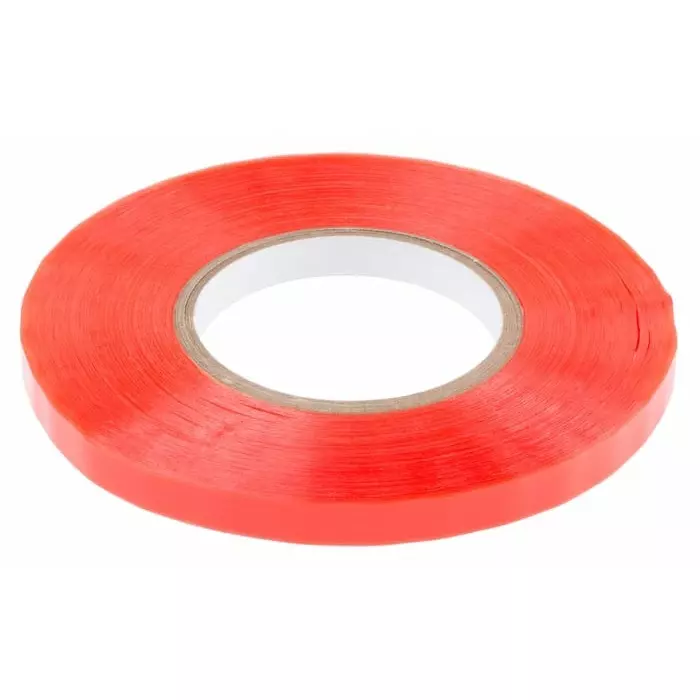 Hi-Bond HB397F Transparent Double Sided Polyester Tape 0.23 mm Thick 15.6 N/cm PET Backing 12x50m, HB397F-12