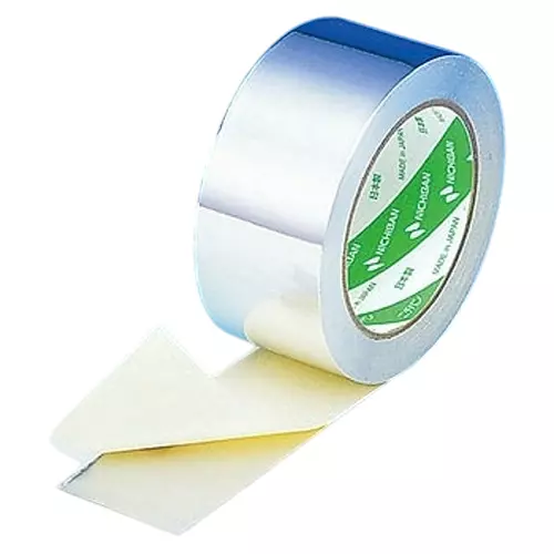 NICHIBAN Aluminum Tape 50 m x 175 mm Silver, No.951(with Separator) (Pack of 4 Roll)