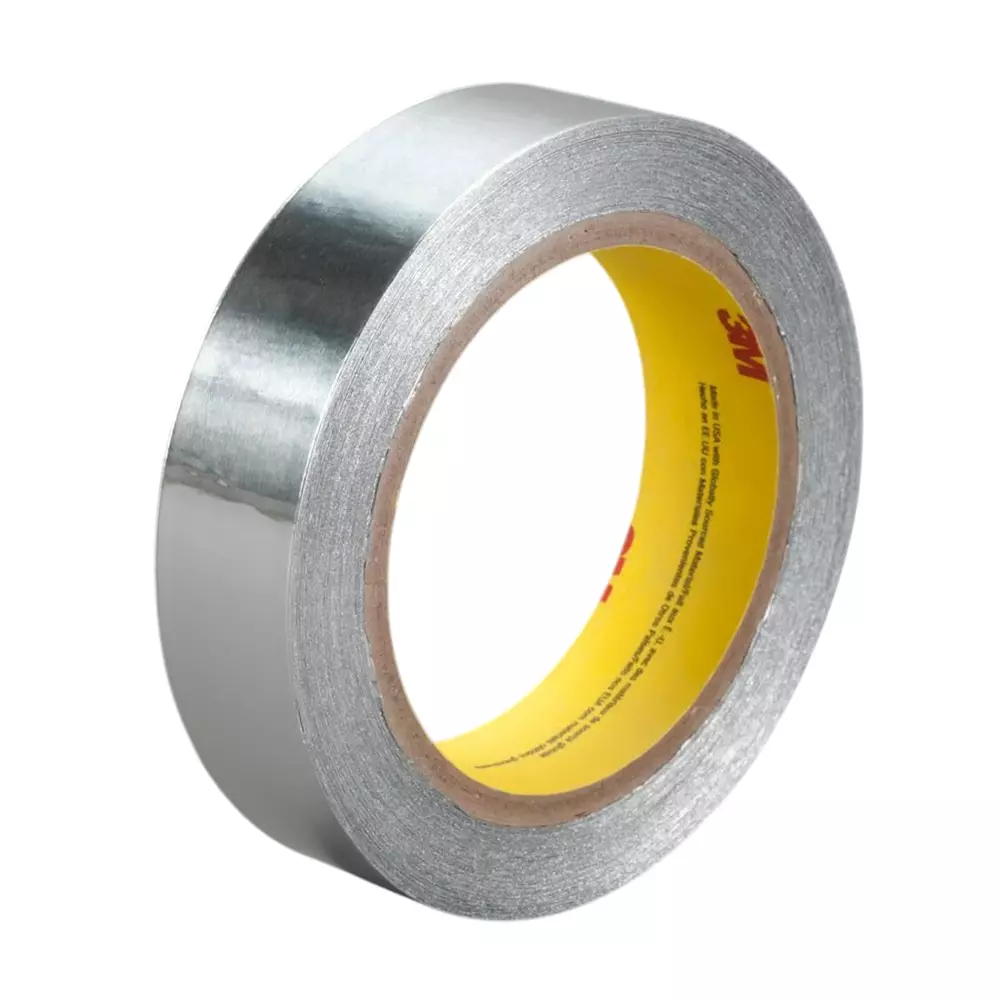 3M Sealing Aluminum Foil Tape 2 inch x 20 m Silver, 431