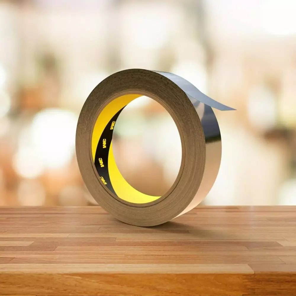3M Sealing Aluminum Foil Tape 2 inch x 20 m Silver, 431