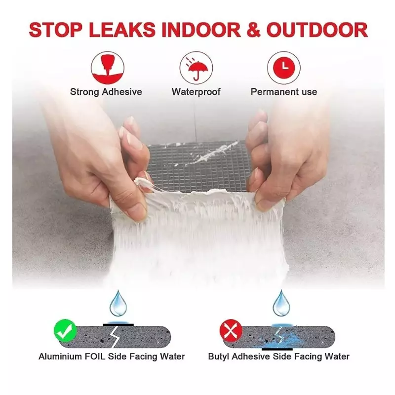 generic-aluminium-butyl-tape-4-m-length-x-4-inch-width-ideal-for-smooth-irregular-surfaces-pack-of-5