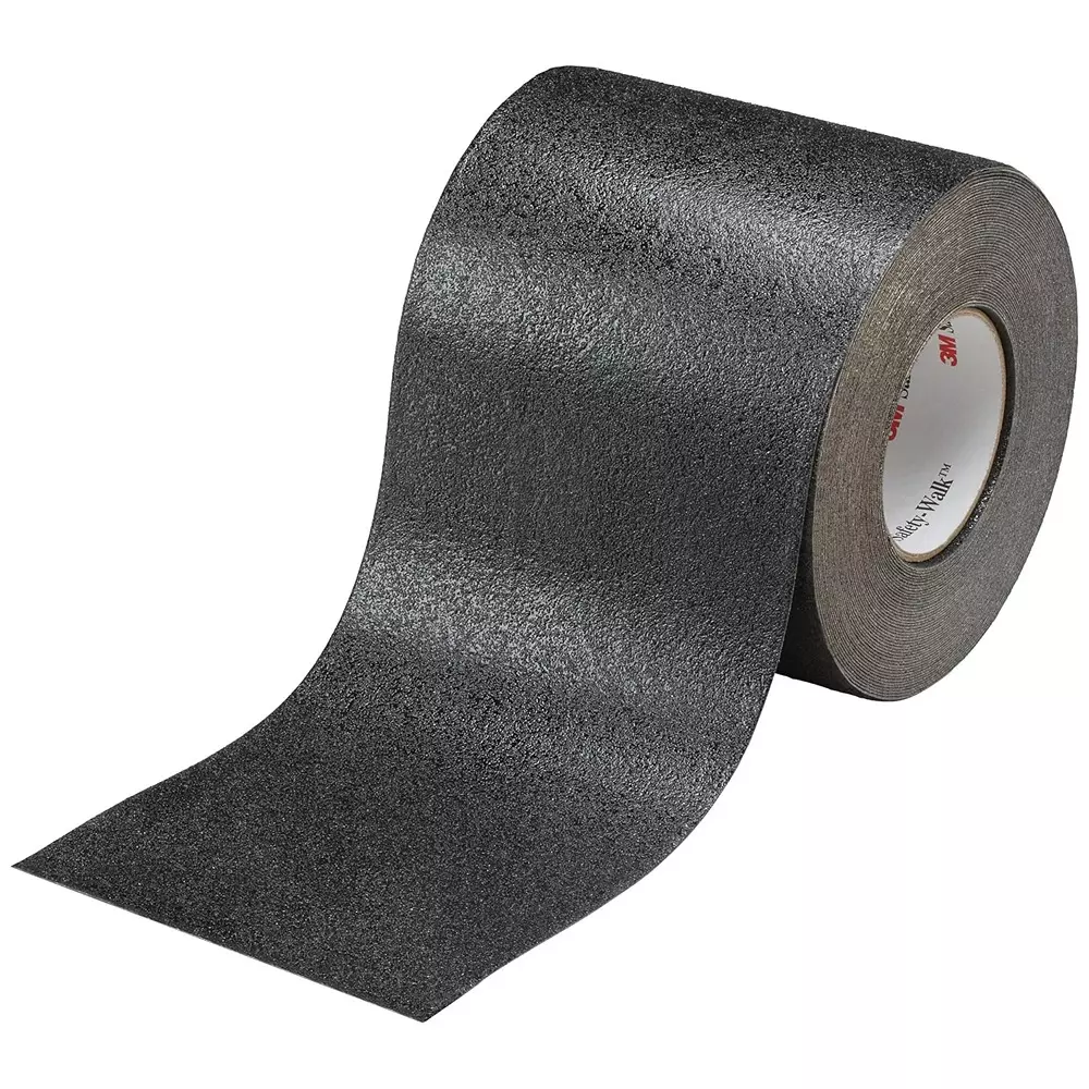 3M Safety Walk Tape Vinyl 25 cm Width 60 ft (1828 cm) Length Black