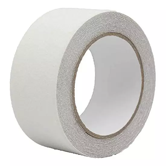 DC Anti Skid Tape 48 mm Width x 5 m Length, Clear Color for Slippery Surfaces (Pack of 24)