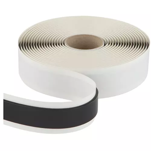 Pebline Butyl Rubber Double Sided Roofing Sealant Tape Black & White 240 m Length for Metal Roof Gap Bonding & Sealing Use, 1C