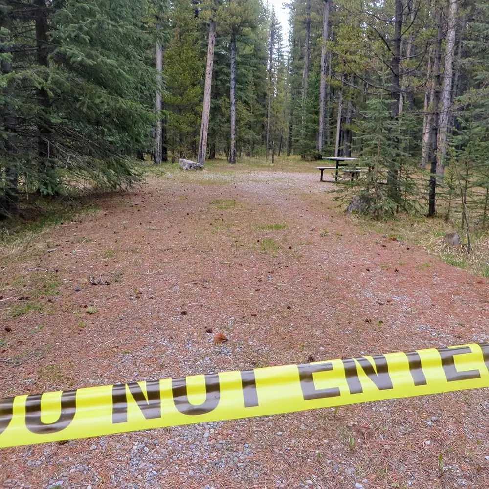 Singhal Do Not Enter Barricade Tape Roll 75 mmx300 m, Yellow