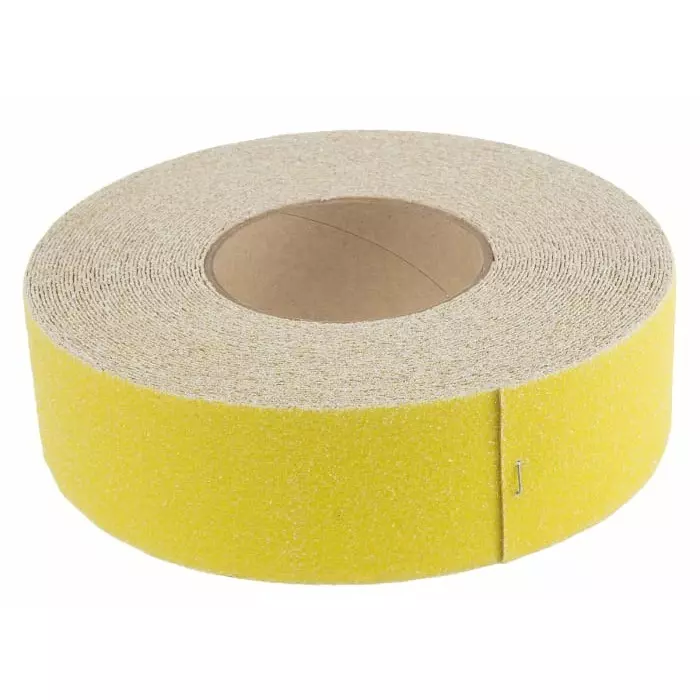 Rocol SAFE STEP Yellow Fluorescent Tape 50 mm x 18.25 m, 43540