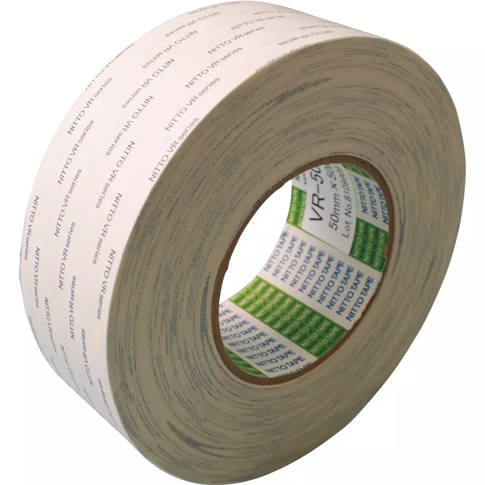 Nitto Denko Double Sided Adhesive Tape 20 mmx50 m White, 25934669