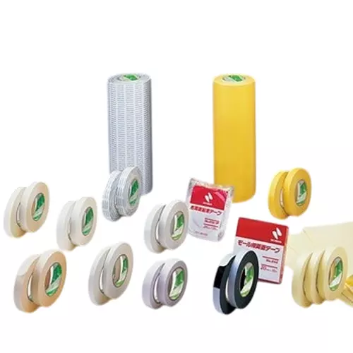 NICHIBAN Double Sided Tape 18 mm x 50 m, No.823 (Pack of 66 Roll)