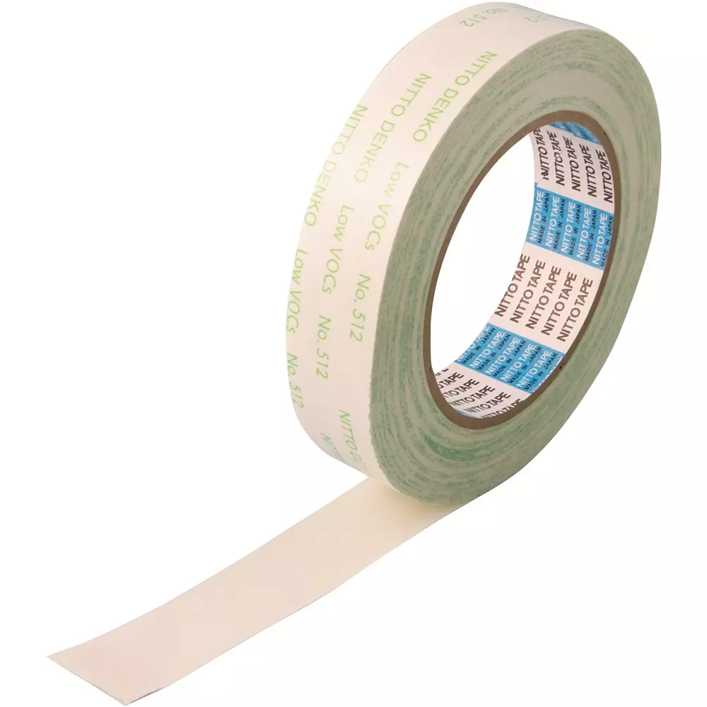 Nitto Denko Low VOC Double-Sided Adhesive Tape 40 mmx20 m White, 25910187