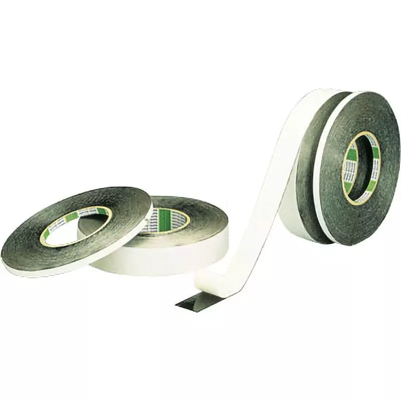 Nitto Denko Double Sided Adhesive Tape 20 mmx15 m Black, 89819047