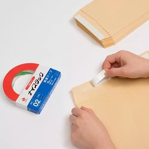 NICHIBAN General Type Double Sided Tape 40 mm x 20 m, NWBB-40 (Pack of 3 Roll)