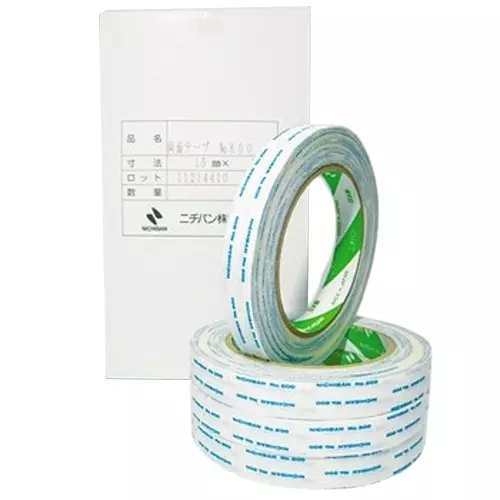 NICHIBAN Double Sided Tape 18 mm x 20 m, No.800 (Pack of 11 Roll)