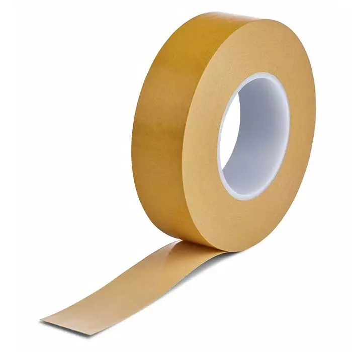 Hi-Bond Brown Double Sided Cloth Tape 0.15 mm Thick 16 N/25 mm 18 N/25 mm 22 N/25 mm 19x50m, HB 356 19mmx50m