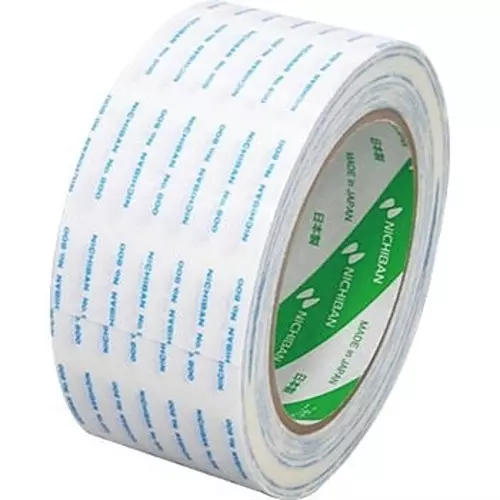 NICHIBAN Double Sided Tape 50 mm x 20 m, No.800 (Pack of 4 Roll)