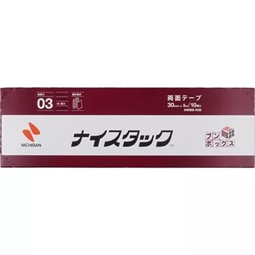 NICHIBAN Nicetack Outdoor Display Bunbox 30 mm x 5 m, NWBB-N30