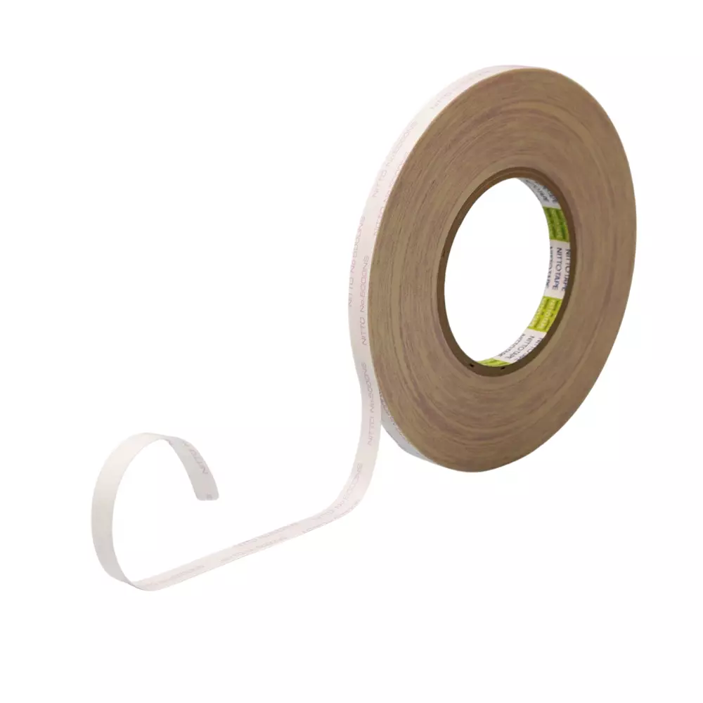 Nitto Denko Removable & Strong Adhesion Double Sided Adhesive Tape 12 mmx50 m White, 25953928