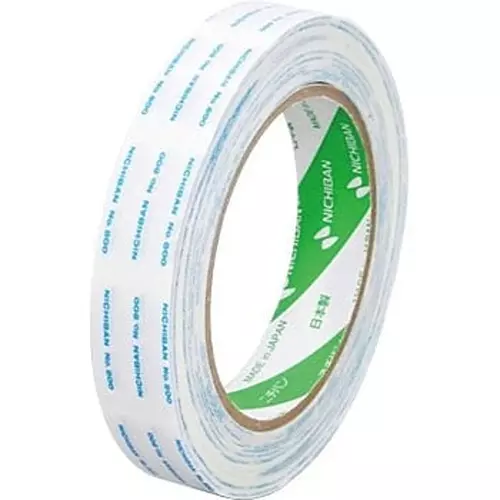 NICHIBAN Double Sided Tape 20 mm x 20 m, No.800 (Pack of 10 Roll)