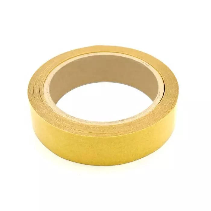 RS Pro Transparent Double Sided Tape 0.1 mm Thick 16.8 N/cm PET Backing 20 mm x 20 m