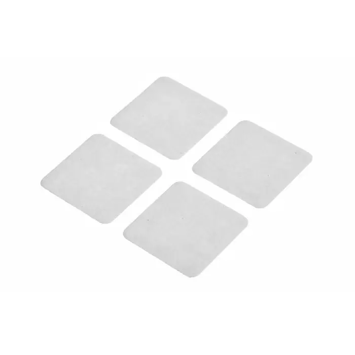 Hi-Bond VST 4100CP Transparent Double Sided Adhesive Square 1 mm Thick 31.8 N/cm 30x30 mm, VST 4100CP/1/30x30DC/12 (Pack of 12)
