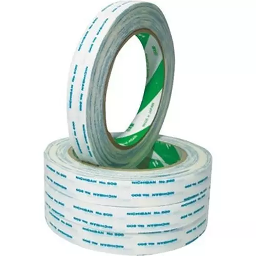 NICHIBAN Double Sided Tape 100 mm x 20 m, 800-100 (Pack of 2 Roll)