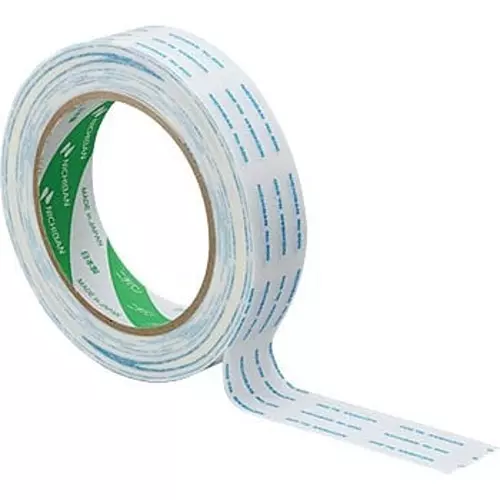 NICHIBAN Double Sided Tape 25 mm x 20 m, No.800 (Pack of 8 Roll)