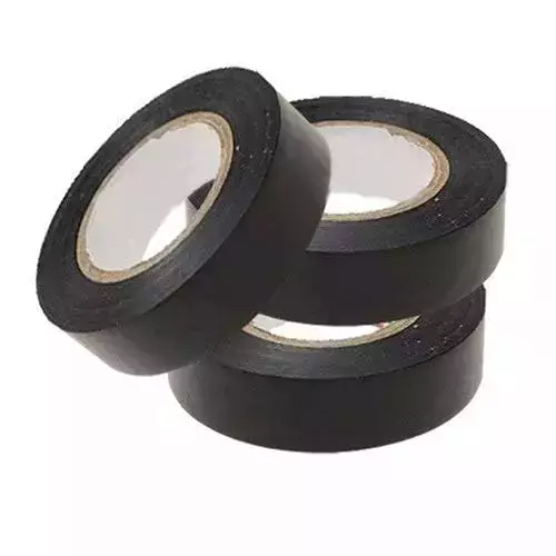 Wonder 999 Black 3/4 inch x 7 m Self Adhesive PVC Electrical Insulation Tape (Pack of 30)