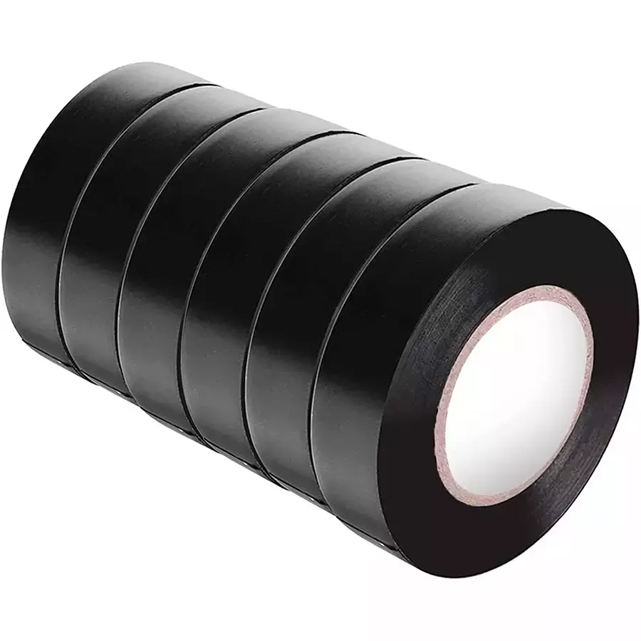 Wonder 999 Black 3/4 inch x 7 m Self Adhesive PVC Electrical Insulation Tape (Pack of 30)
