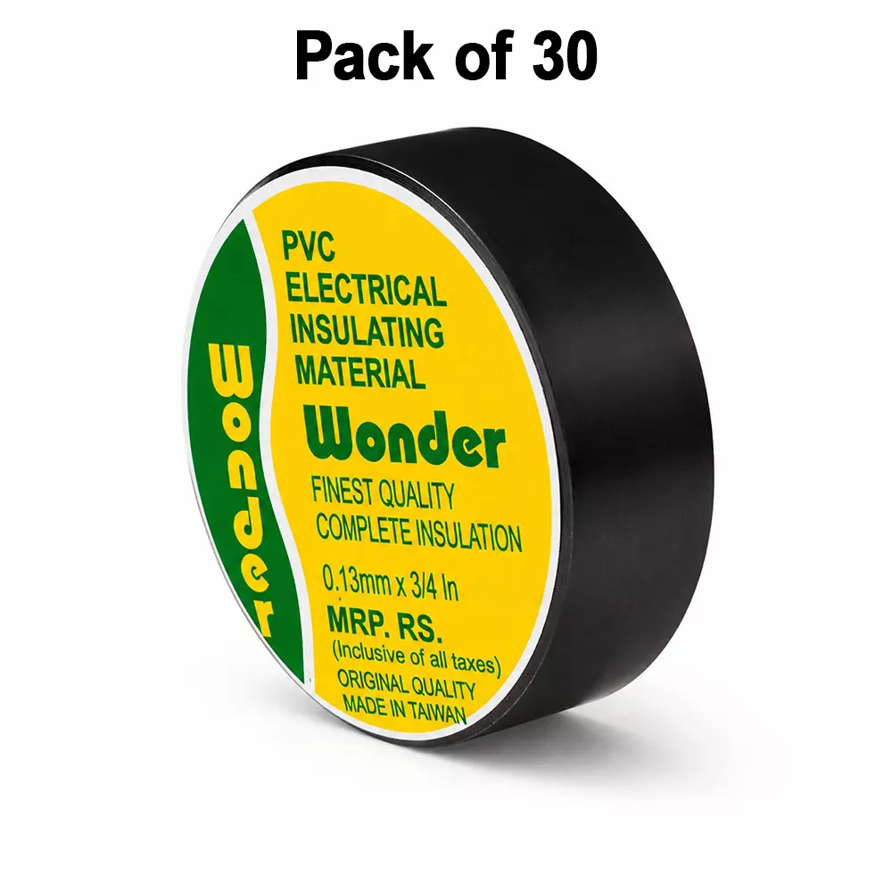 wonder-999-18-mm-x-7-m-black-self-adhesive-pvc-electrical-insulation-tape-pack-of-30
