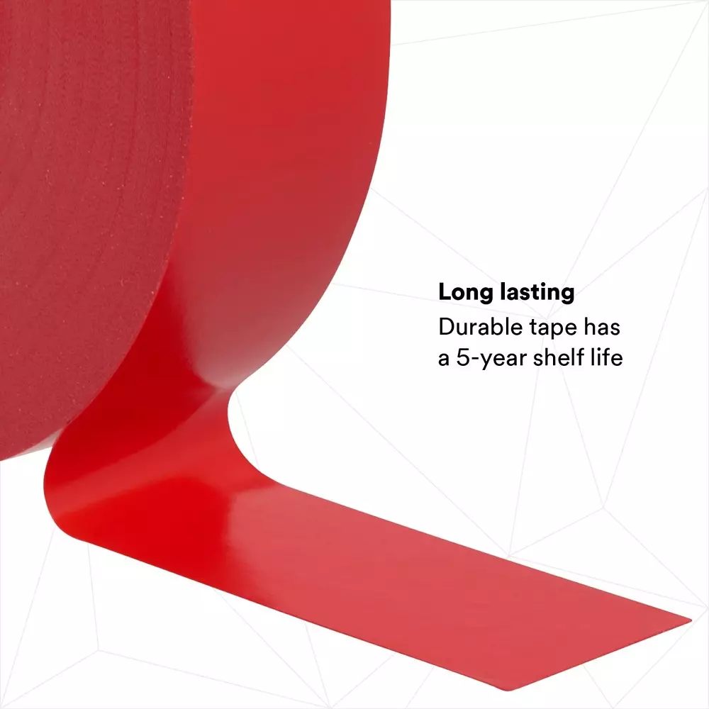 3M Professional Grade 35 Vinyl Electrical Tape 19 mm x 20.1 m x 0.177 mm Red, 31201500 (Pack of 5 Pcs)