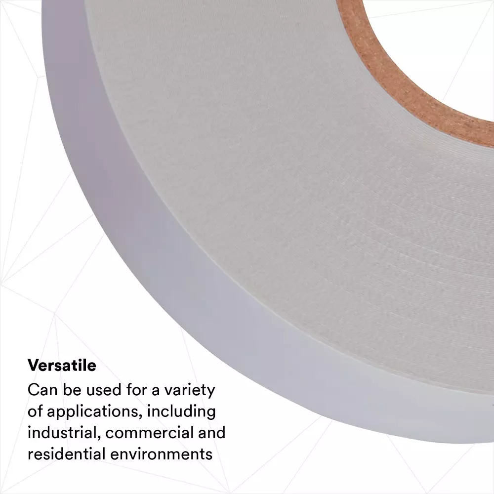 3M Professional Grade 35 Vinyl Electrical Tape 19 mm x 20.1 m x 0.177 mm Grey, 31201500 (Pack of 5 Pcs)