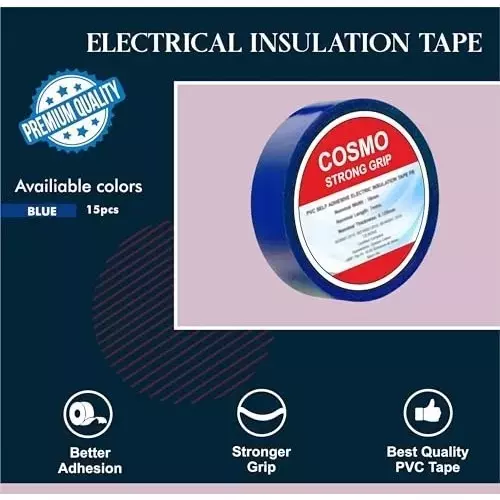forus-pvc-insulation-electrical-tape-7-m-length-18-mm-width-blue-electrical-tape-blue-15pc-15-pcs