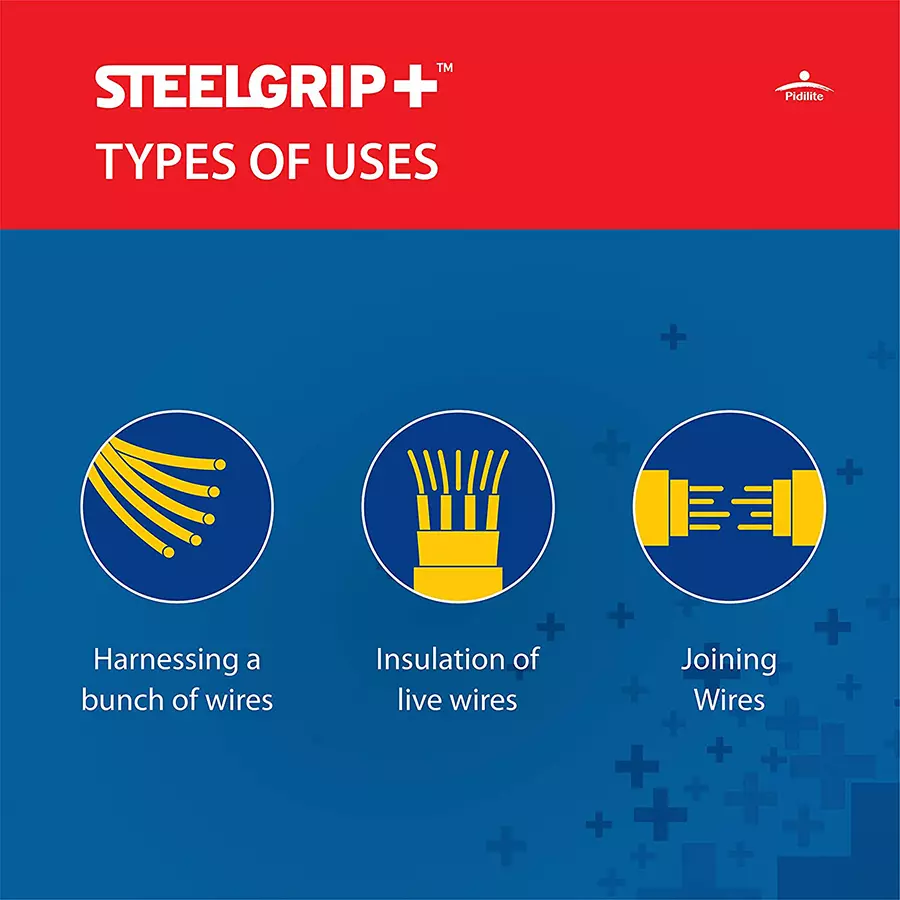 Steelgrip 20 m Electrical PVC Insulation Tape