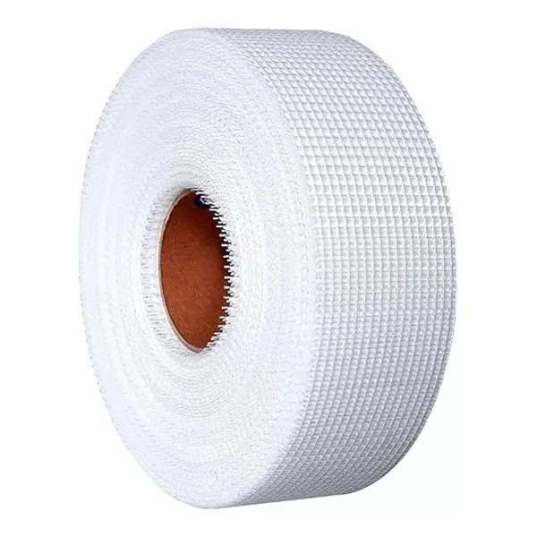 MITBIT Fibre Tape White Color, Width 50 mm, Length 70 m for Reinforcing Drywall Joints (Pack of 24)