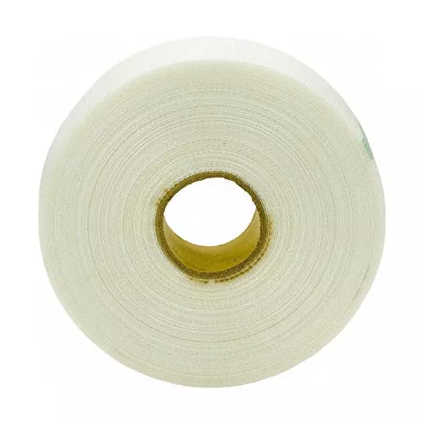 MITBIT Fibre Tape White Color, Width 50 mm, Length 90 m for Reinforcing Drywall Joints (Pack of 24)