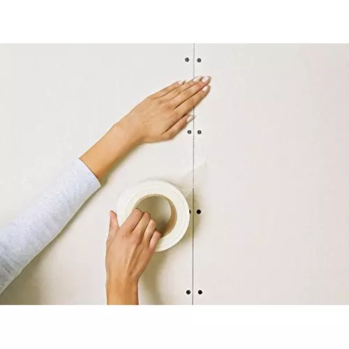 MITBIT Fibre Tape White Color, Width 50 mm, Length 90 m for Reinforcing Drywall Joints (Pack of 24)