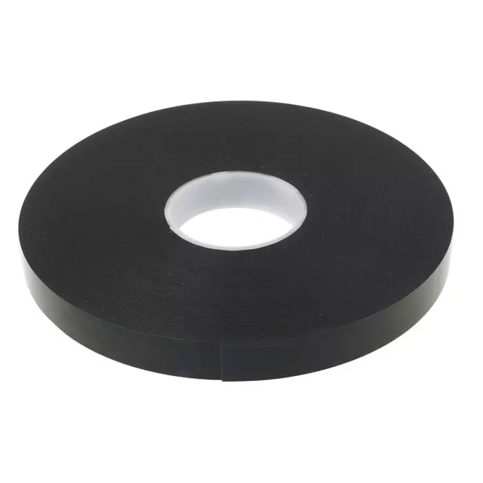 Hi-Bond HPS 120B Black Foam Tape 25.0 x33.0m 1.20 mm Thick, HPS 120B 25mmx33m
