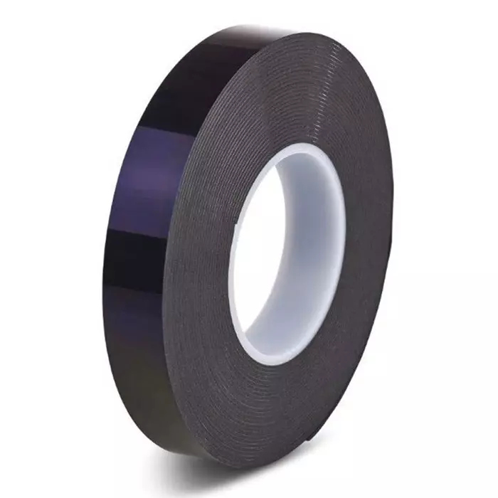 Hi-Bond HPS 120B Black Foam Tape 12.0 x33.0m 1.20 mm Thick, HPS 120B 12mmx33m