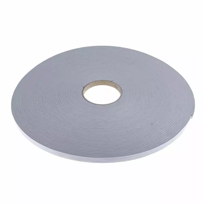 RS Pro Grey Foam Tape 12.0 mm x 30.0m 3.0 mm Thickness