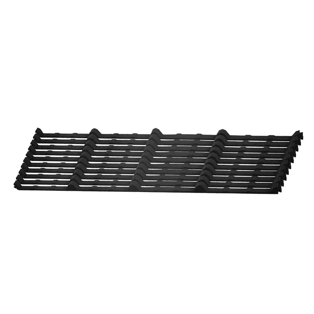 Pebline Gap Foam Closure Strip 100 Pcs Set Black for Metal Roofing, 2A