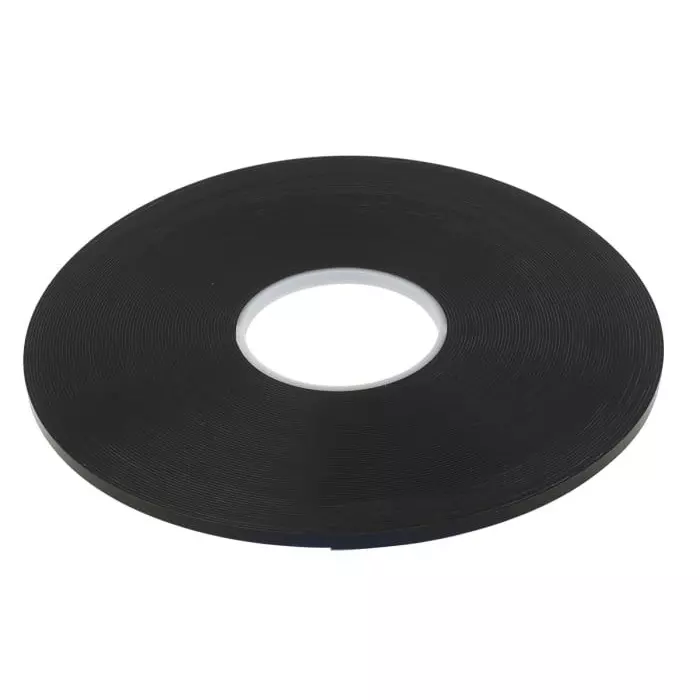 Hi-Bond HPS 120B Black Foam Tape 6.0 x33.0m 1.20 mm Thick, HPS 120B 6mmx33m