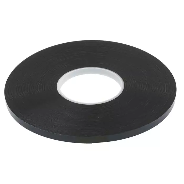 Hi-Bond HPS 080B Black Foam Tape 9.0 x33.0m 0.80 mm Thick, HPS 080B 9mmx33m