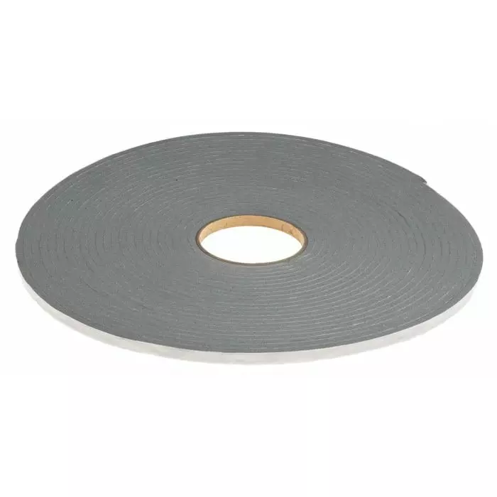 RS Pro Grey Foam Tape 9.0 mm x 15.0m 6.0 mm Thick