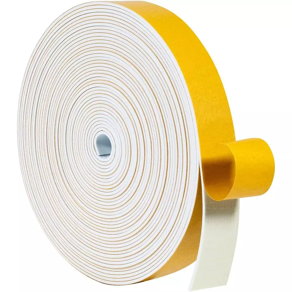 GENERIC Double Side Adhesive Foam Tape 24 mm x 4 m Yellow (Pack of 3)