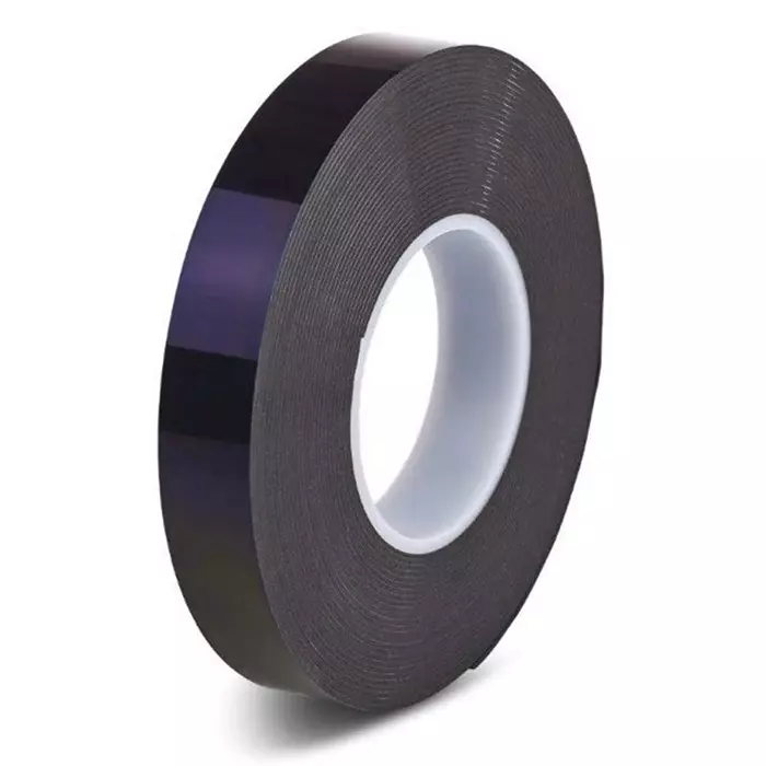 Hi-Bond HPS 080B Black Foam Tape 12.0 x33.0m 0.80 mm Thick, HPS 080B 12mmx33m